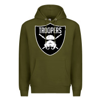 Army Green troopers Premium Hoodie - artisFamous
