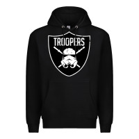 Black troopers Premium Hoodie - artisFamous