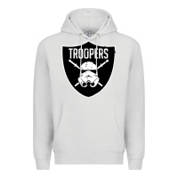 Dove Grey troopers Premium Hoodie - artisFamous