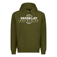Army Green vandelay industries Premium Hoodie - artisFamous