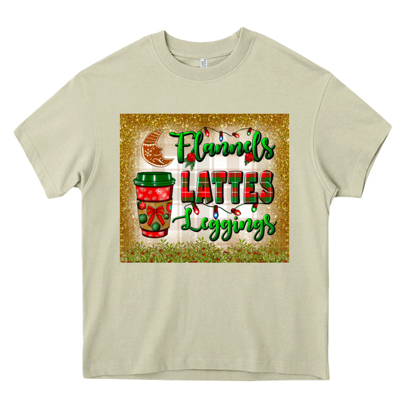 Flannels Lattes Leggings Tumbler Heavy Core Tee by BundleAndBundleShop | Teevron