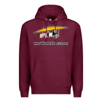 Burgundy what wouldnt jesus do Premium Hoodie - artisFamous
