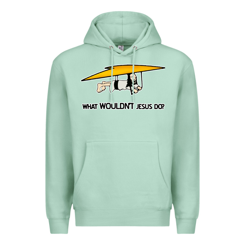 What Wouldnt Jesus Do Premium Hoodie by artisFamous | Teevron