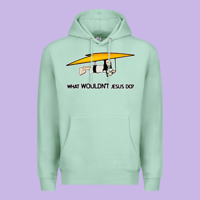 What Wouldnt Jesus Do Premium Hoodie Designed By Artisfamous
