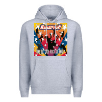 Heather Grey reel big fish why do they rock so hard Premium Hoodie - artisFamous