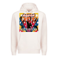 Pale Pink reel big fish why do they rock so hard Premium Hoodie - artisFamous