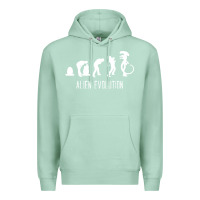 Seafoam alien evolution Premium Hoodie - artisFamous