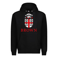 Black brown university Premium Hoodie - artisFamous