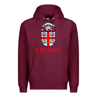Burgundy brown university Premium Hoodie - artisFamous