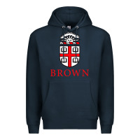 Navy brown university Premium Hoodie - artisFamous