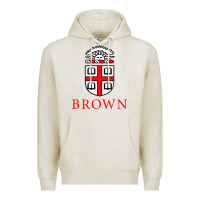 Oatmeal Heather brown university Premium Hoodie - artisFamous