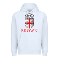 White brown university Premium Hoodie - artisFamous