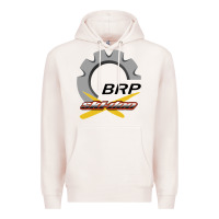 Pale Pink brp ski doo Premium Hoodie - artisFamous