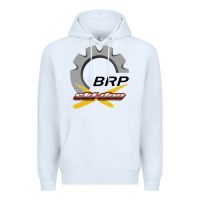 White brp ski doo Premium Hoodie - artisFamous