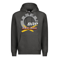 Charcoal Heather brp ski doo Premium Hoodie - artisFamous