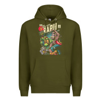 Army Green the incredible raph Premium Hoodie - artisFamous