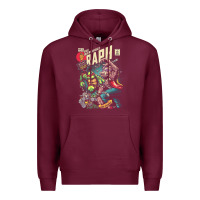 Burgundy the incredible raph Premium Hoodie - artisFamous