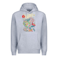 Heather Grey the incredible raph Premium Hoodie - artisFamous
