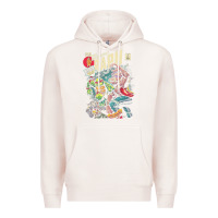 Pale Pink the incredible raph Premium Hoodie - artisFamous