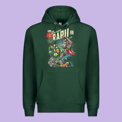 The Incredible Raph Premium Hoodie Designed By Artisfamous