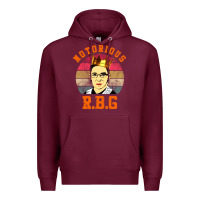 Burgundy rbg Premium Hoodie - artisFamous