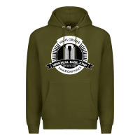 Army Green hans gruber day Premium Hoodie - artisFamous