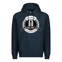 Navy hans gruber day Premium Hoodie - artisFamous
