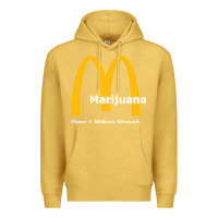 Antique Gold marijuana over 1 million stoned Premium Hoodie - artisFamous