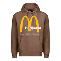 Chestnut marijuana over 1 million stoned Premium Hoodie - artisFamous
