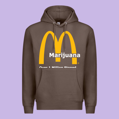 Marijuana Over 1 Million Stoned Premium Hoodie Designed By Artisfamous