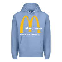 Colony Blue marijuana over 1 million stoned Premium Hoodie - artisFamous