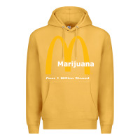 Mustard marijuana over 1 million stoned Premium Hoodie - artisFamous
