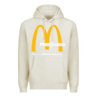 Oatmeal Heather marijuana over 1 million stoned Premium Hoodie - artisFamous
