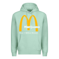 Seafoam marijuana over 1 million stoned Premium Hoodie - artisFamous