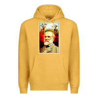 Mustard lee Confederate General Premium Hoodie - artisFamous