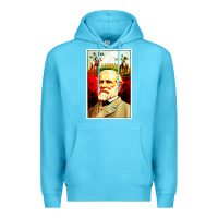 Ocean Blue lee Confederate General Premium Hoodie - artisFamous