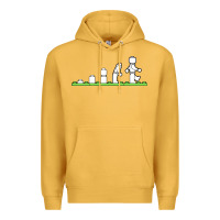 Mustard lego Premium Hoodie - artisFamous