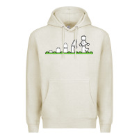 Oatmeal Heather lego Premium Hoodie - artisFamous