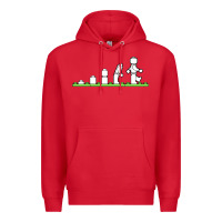 Red lego Premium Hoodie - artisFamous
