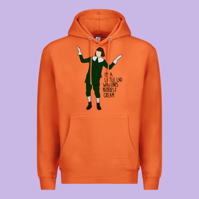 Berries And Cream Premium Hoodie Designed By Artisfamous