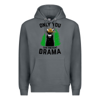 Rock only you can prevent drama llama Premium Hoodie - artisFamous