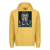 Antique Gold hecate tarot card triple moon goddess witch wiccan pagan Premium Hoodie - artisFamous