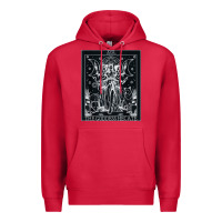 Cardinal hecate tarot card triple moon goddess witch wiccan pagan Premium Hoodie - artisFamous