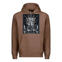 Chestnut hecate tarot card triple moon goddess witch wiccan pagan Premium Hoodie - artisFamous