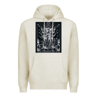Hecate Tarot Card Triple Moon Goddess Witch Wiccan Pagan Premium Hoodie | Teevron