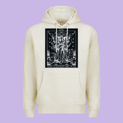 Hecate Tarot Card Triple Moon Goddess Witch Wiccan Pagan Premium Hoodie Designed By Artisfamous