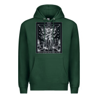Sports Green hecate tarot card triple moon goddess witch wiccan pagan Premium Hoodie - artisFamous