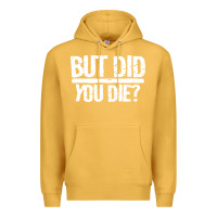 Mustard but did you die Premium Hoodie - artisFamous