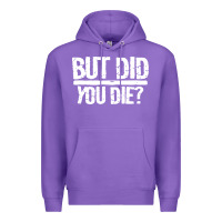 Purple but did you die Premium Hoodie - artisFamous