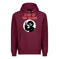 Burgundy nice up the dance Premium Hoodie - artisFamous